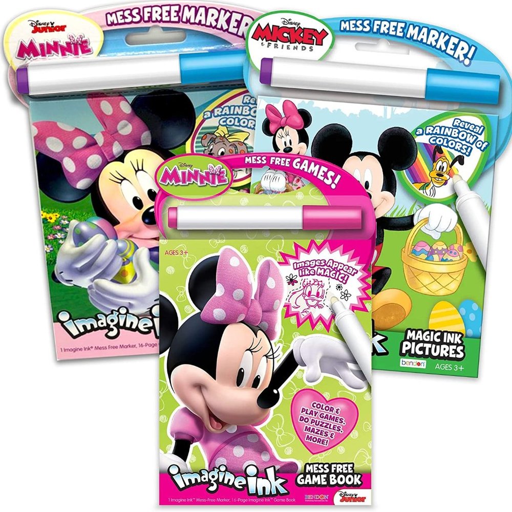 Imagine Ink Coloring Book Set Minnie Mouse - 3